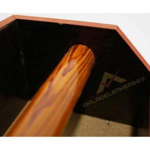 Ahşap Streçlik  Folyoluk İle 300 Mt Gıda Streci 2li Set Birlikte 