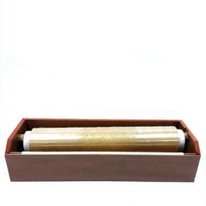 Ahşap Streçlik  Folyoluk İle 300 Mt Gıda Streci 2li Set Birlikte 