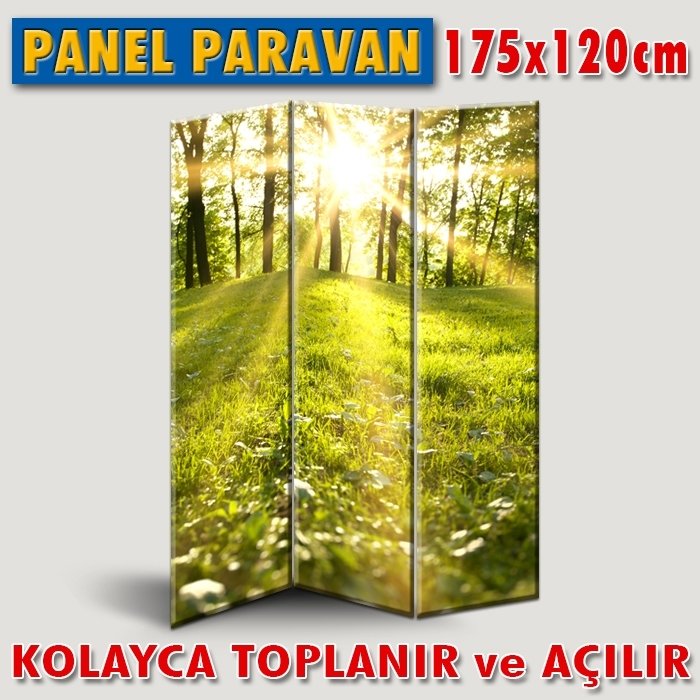 GÖRSELLİ KATLANIR PANEL BÖLME SİSTEMİ - ARADAKİ IŞIK