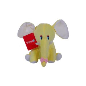 1286 PELUŞ OTURAN FİL 20x17cm -SLY