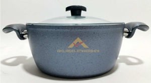 İÇİ-DIŞI GRANİT KAPLAMA ALÜMİNYUM DÖKÜM TENCERE