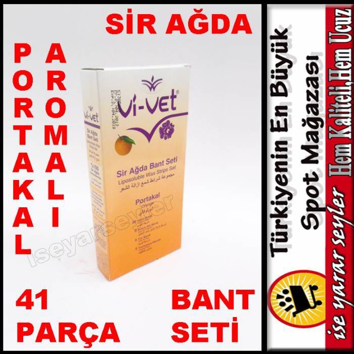 PORTAKALLI 41 PARÇA Vİ-VET SİR AĞDA BANT SETİ