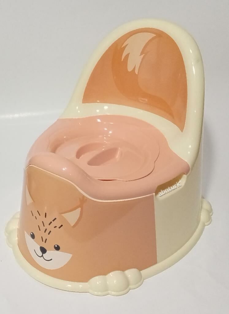 Sevimli Sarı Tilki Lazımlık Rahat Konforlu Çıkabilir Hazneli Kapaklı Dünyanın En Kulanışlı Lazımlığı