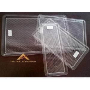 Kırılmaz Şeffaf Akrilik Servis Tepsisi