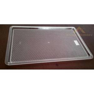 Kırılmaz Şeffaf Akrilik Servis Tepsisi