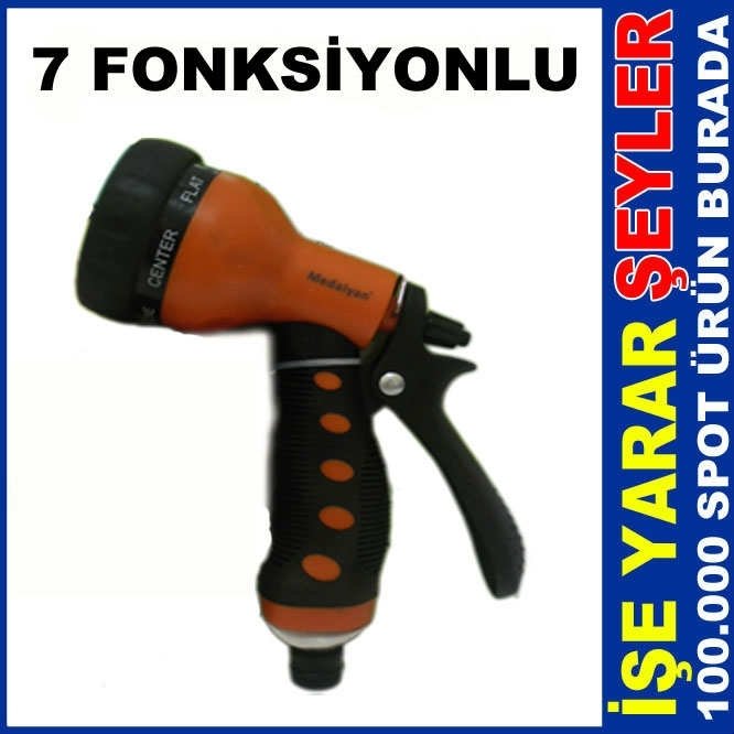 7 FONKSİYONLU BAHÇE SULAMA TABANCASI