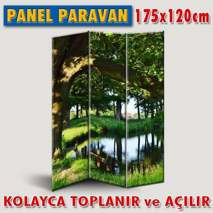 GÖRSELLİ KATLANIR PANEL BÖLME SİSTEMİ - YEŞİLLİKTEKİ SESSİZLİK