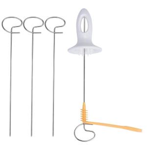 Patetes Cipsi Hazılama Şişi Evde Pratik Cips Hazırlama 4lü şiş