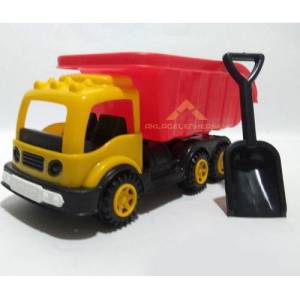 Kürekli Plastik Oyuncak Damperli Kamyon