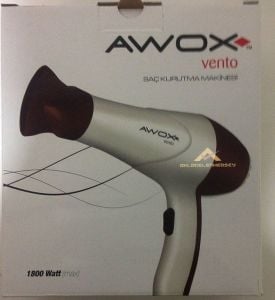 AWOX WENTO SAÇ KURUTMA MAKİNESİ 1800W 2 ISI AYARLI FÖN MAKİNESİ