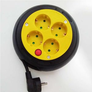 4 PRİZLİ GİZLİ MAKARA 4m TOPRAKLI UZATMA KABLOSU