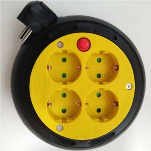 4 PRİZLİ GİZLİ MAKARA 4m TOPRAKLI UZATMA KABLOSU