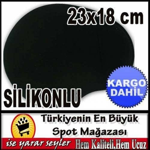 BİLEKLİK KORUMALI JEL DESTEKLİ KAYMAZ SİLİKON TABANLI MOUSE PAD