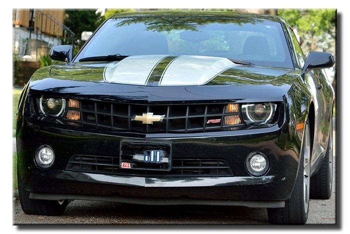 CHEVROLET CAMARO ÖNÜ 6 değişen ölçü ORİJİNAL KANVAS TABLO