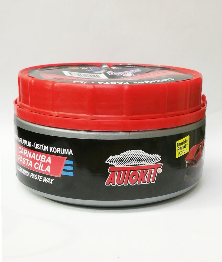Ultraviole korumalı Carnauba Pasta Cila  300 gr Oto Kılcal cizik Giderici