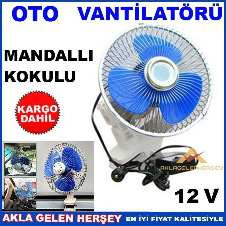 Ücretsiz Kargo 12VDC-6 KOKULU SERİNLETİCİ OTO VANTİLATÖRÜ KD