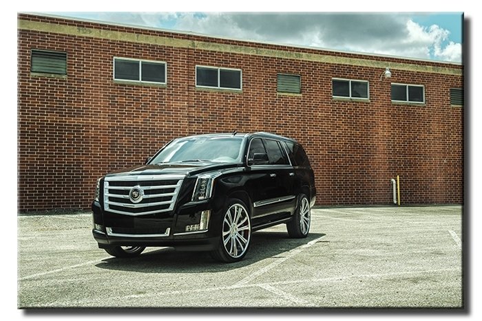 CADİLLAC ESCALADE 6 değişen ölçü ORİJİNAL KANVAS TABLO