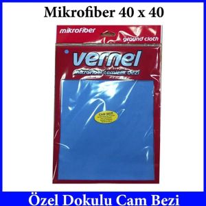 Vernel Microfiber Temizlik Bezi 40 x 40 Her Yüzeyde Kolaylıkla Te
