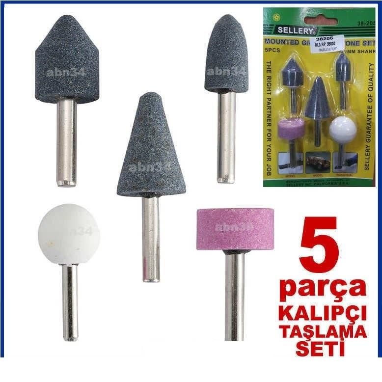 5 pcs Hobi,gravür,ince işçilik taşlama seti matkap 5 sprel