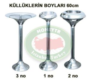 PASLANMAZ ÇELİK AYAKLI KÜLLÜK İMALATAN SATIŞ 3no -1