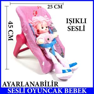 SESLİ VE MÜZİKLİ OYUNCAK BEBEK ANA KUCAKLI AYARLABİLİR