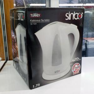 Sinbo Kablosuz Su Isıtıcı Kettle 1,7 lt Kapasiteli 2200W SK 7324