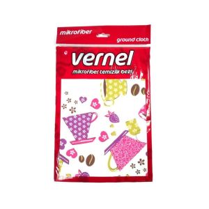 Vernel Microfiber Temizlik Bezi 40 x 40 Her Yüzeyde Kolaylıkla Temizlik