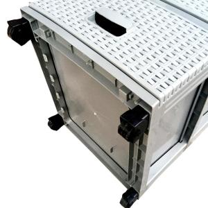 4 Çekmeceli Makaralı Tekerlekli Gri Renk Plastik Komidin Sebzelik