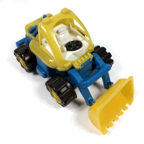 Oyuncak Dozer Kepçeli  Plastik 20x13 Cm Eğitici Oyuncak