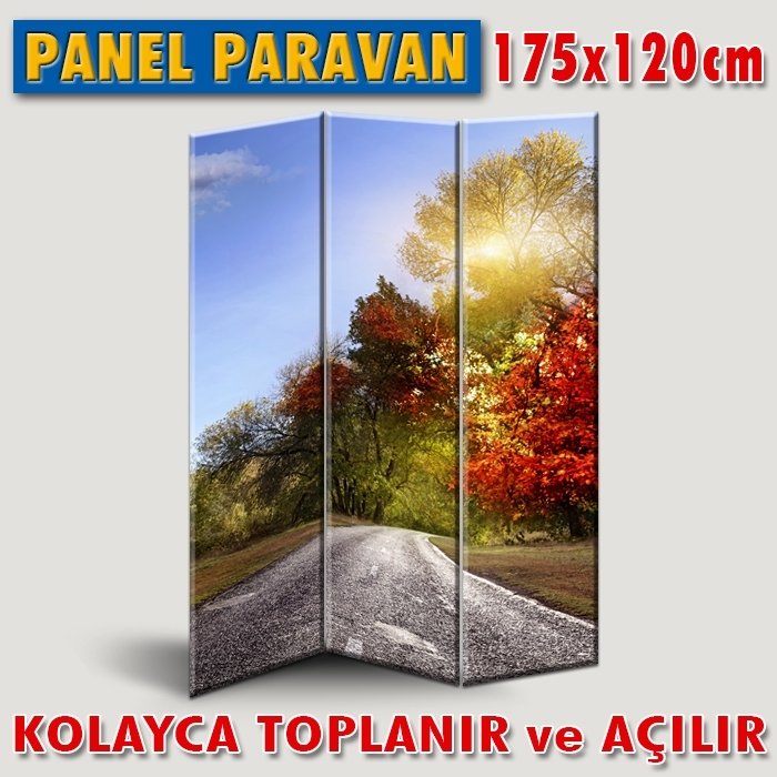 GÖRSELLİ KATLANIR PANEL BÖLME SİSTEMİ - PEYZAJ VE YOL