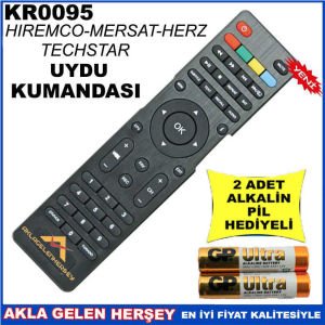 TECHSTAR UYDU CİHAZI Receiver KUMANDASI KR0095