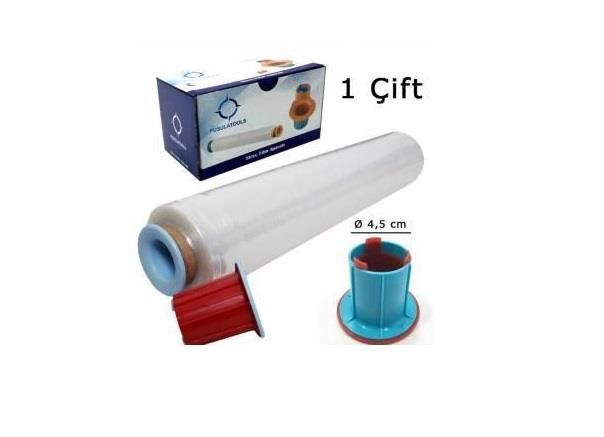 Streç Film İle Pratik Ambalajlama 2'li Streç Film Rulo Aparatı