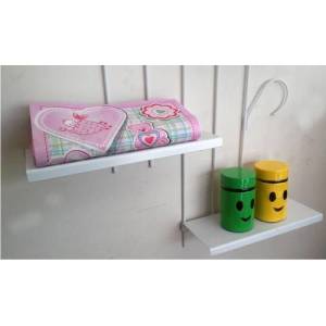 5 Katlı Dekoratif Metal Kalp Model Duvar Rafı