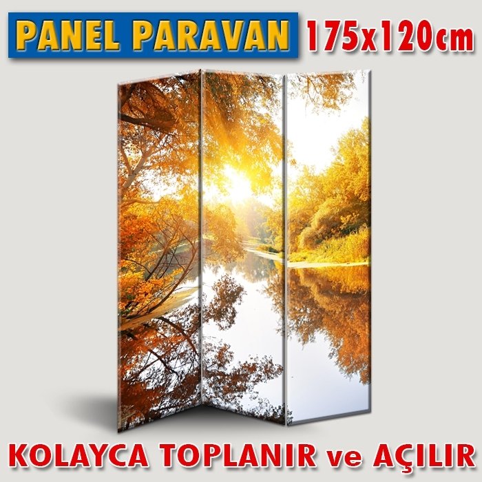 GÖRSELLİ KATLANIR PANEL BÖLME SİSTEMİ - PEYZAJ MANZARA
