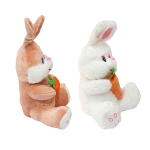 Havuçlu Tavşan Peluş Oyuncak 35 cm 1 adet