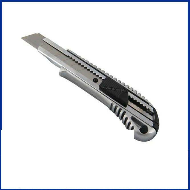 Metal Gövde Alüminyum Süper Maket Bıçağı Falçata