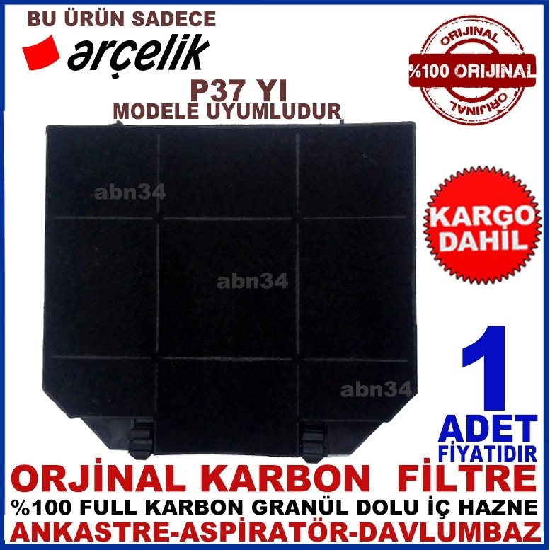 ARÇELİK P37 YI ANKASTRE DAVLUMBAZ FİLTRESİ-1013