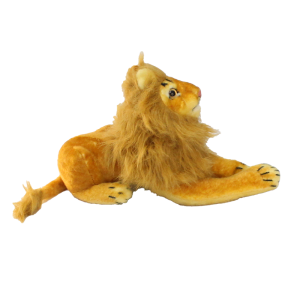 Sesli Kükreyen Aslan Peluş 30 cm