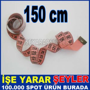 150 cm VAKUM KUTULU MEZURA ŞERİT METRE
