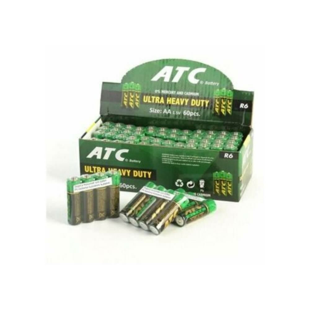 ATC Ultra Heavy Duty AA 60 Adet Kalem Pil