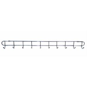 En Sağlam Askı 10 Kancalı Kromajlı Paslanmaz Çelikten Duvar ve Kapı Askısı