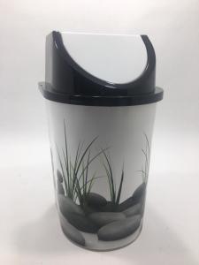 Taş Desenli 5 Parça Plastik Banyo Seti