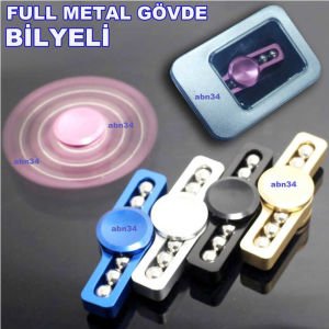 Çelik Bilyeli Metal Stres Çarkı Çelik Rulmanlı Orjinal Metal Fidget Hand Spinner Süper Dönüş Hız