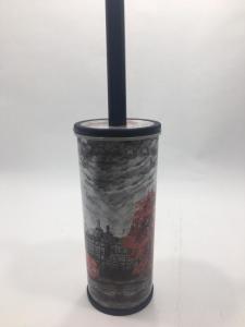 Londra Desenli 5 Parça Plastik Banyo Seti