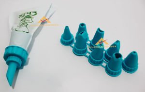 9 FARKLI ŞEKİL RENKLİ BAŞLIKLI KREMA SIKACAĞI