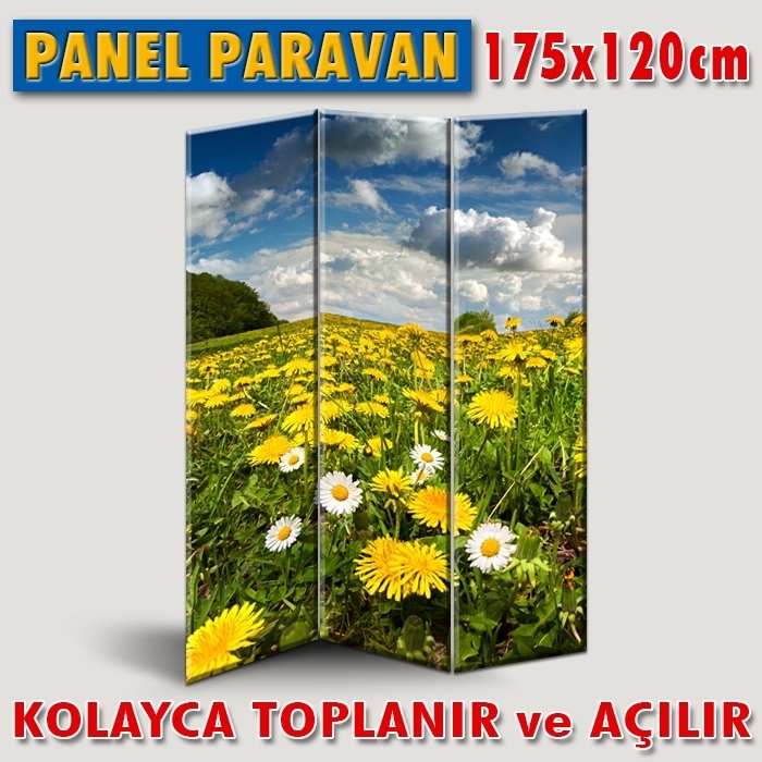 GÖRSELLİ KATLANIR PANEL BÖLME SİSTEMİ - SARI BİR YAŞAM