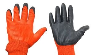 Kırmızı Siyah İşçi Eldiveni İş Güvenliği Eldiveni 10XL