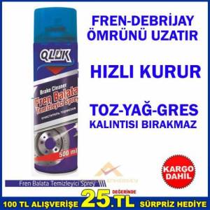 500ml Fren Debriyaj Ve Balata Temizleme Spreyi