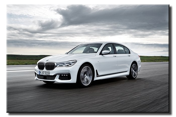 BMW 7 SERİSİ 6 değişen ölçü ORİJİNAL KANVAS TABLO