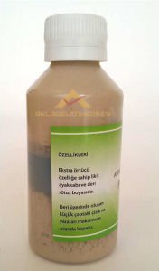 TOPRAK RENK DERİ ÇANTA CEKET AYAKKABI RÖTUŞ BOYA -2